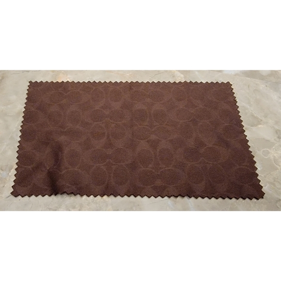 Authentic Coach Hard Eye Glasses Case With Matching Cleaning Cloth - Picture 5 of 5